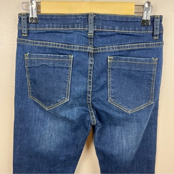 Acne Studios Skin 5 Skinny Jeans Womens Size 29 Dark Wash Mid Rise Blue Denim - Picture 9 of 11